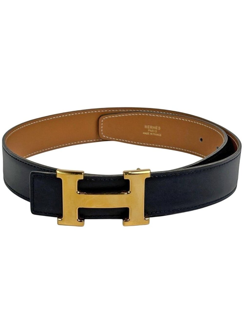 Hermes Constance Reversible Belt